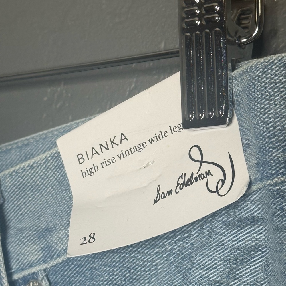 Sam Edelman Bianka Ritzy High Rise Vintage Wide Leg - Picture 8 of 8